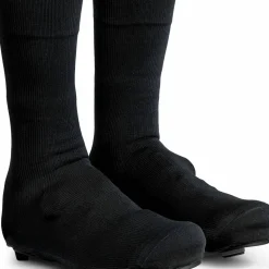 Gripgrab Flandrien Waterproof Knitted Road Shoe Covers Black