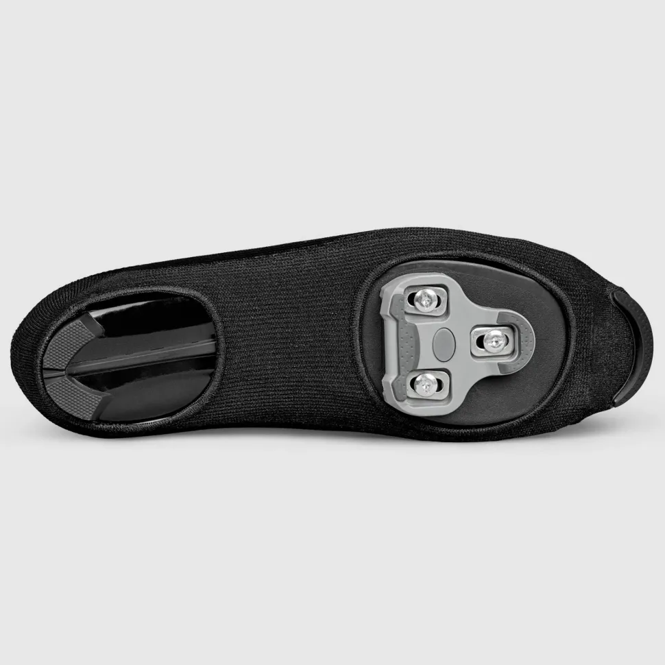 Gripgrab Flandrien Waterproof Knitted Road Shoe Covers Black