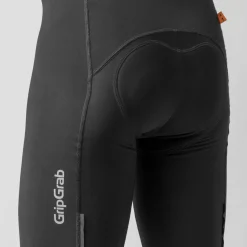 Gripgrab Men's AquaRepel Water-Resistant Bib Shorts Black