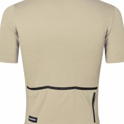 Gripgrab Men's GripGrab EXPLR Merinotech Short Sleeve Jersey Beige