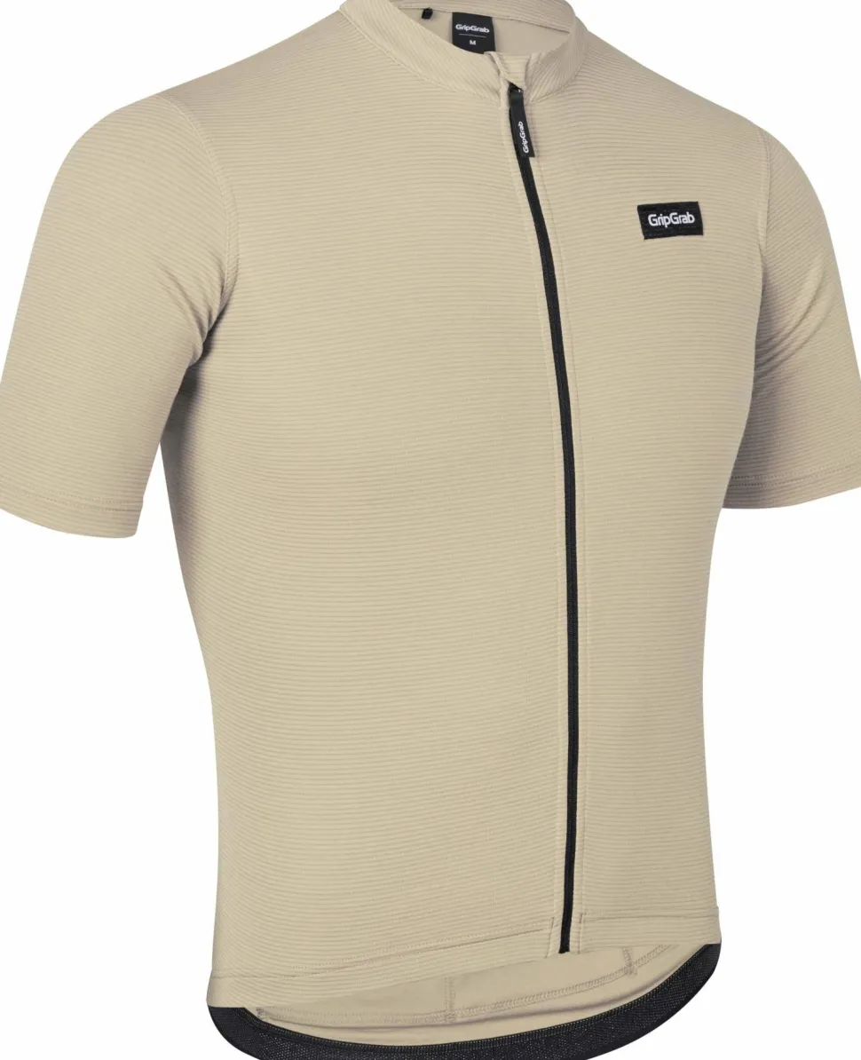 Gripgrab Men's GripGrab EXPLR Merinotech Short Sleeve Jersey Beige