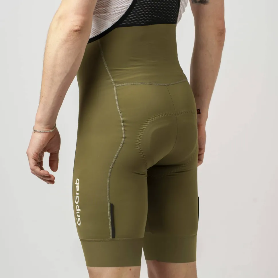 Gripgrab Men's GripGrab PACR Bib Shorts Olive Green