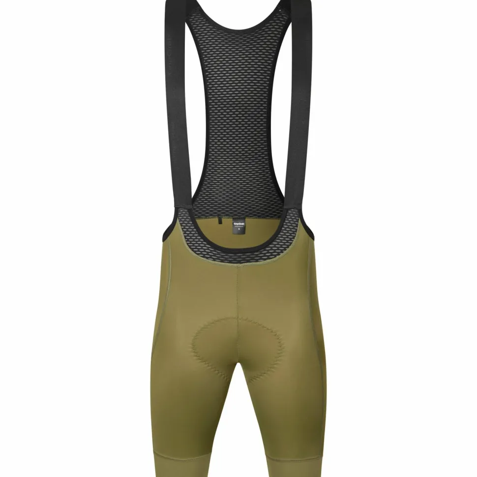 Gripgrab Men's GripGrab PACR Bib Shorts Olive Green