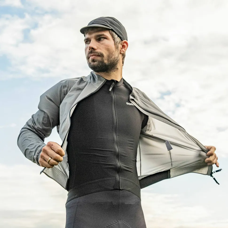 Gripgrab Men's PACR Emergency Jacket Transparent