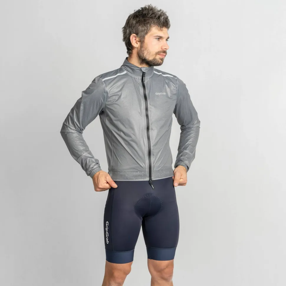 Gripgrab Men's PACR Emergency Jacket Transparent