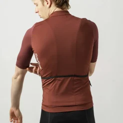 Gripgrab Men's Ride Short Sleeve Jersey Dark Red