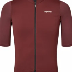 Gripgrab Men's Ride Short Sleeve Jersey Dark Red