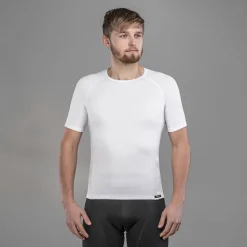 Gripgrab Men's Ride Thermal Short Sleeve Base White