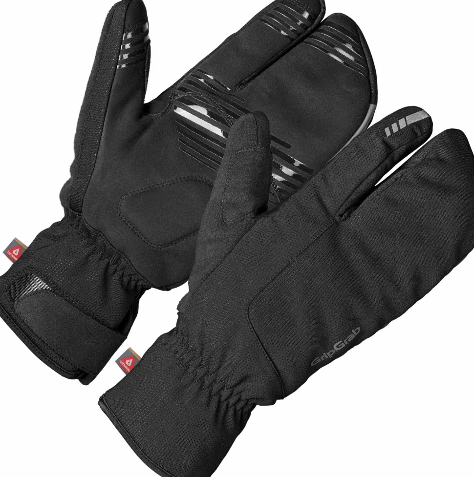 Gripgrab Nordic 2 Windproof Deep Winter Lobster Gloves Black