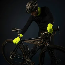 Gripgrab Nordic 2 Windproof Deep Winter Lobster Gloves Yellow Hi-Vis