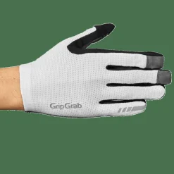 Gripgrab Pacr Insidegrip™ Full Finger Summer Gloves White