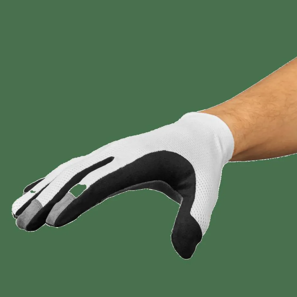 Gripgrab Pacr Insidegrip™ Full Finger Summer Gloves White