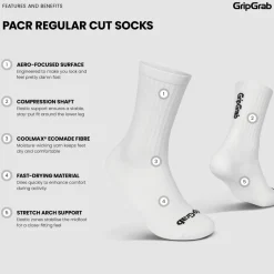 Gripgrab PACR Regular Cut Socks White