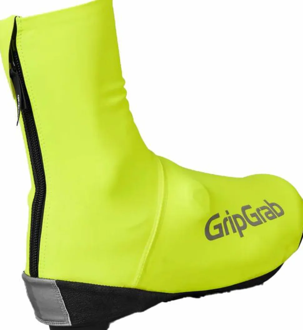 Gripgrab Pacr Waterproof Road Shoe Covers Yellow Hi-vis