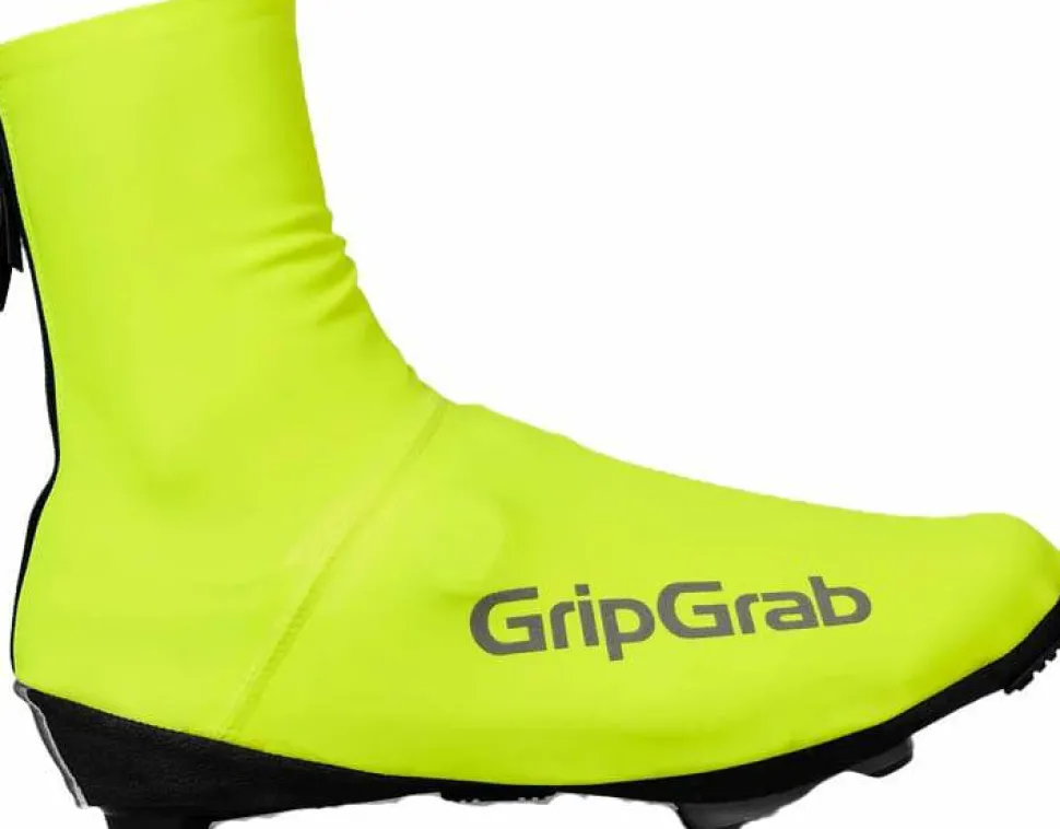 Gripgrab Pacr Waterproof Road Shoe Covers Yellow Hi-vis