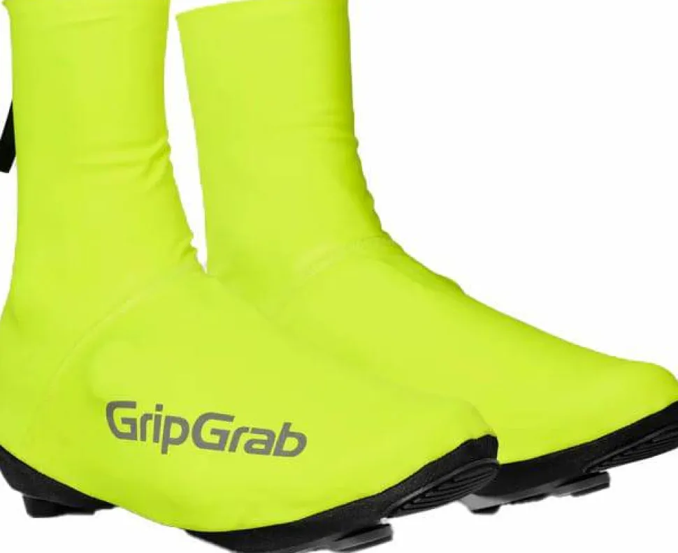 Gripgrab Pacr Waterproof Road Shoe Covers Yellow Hi-vis