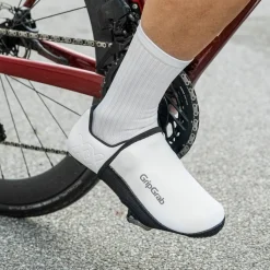 Gripgrab PACR Windproof Toe Covers White