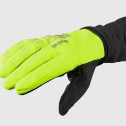 Gripgrab Ride Hi-Vis Windproof Midseason Glove Yellow Hi-vis