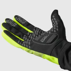 Gripgrab Ride Hi-Vis Windproof Midseason Glove Yellow Hi-vis