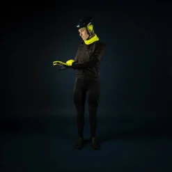 Gripgrab Ride Hi-Vis Windproof Midseason Glove Yellow Hi-vis