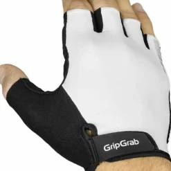 Gripgrab Ride Padded Short Finger Summer Gloves White