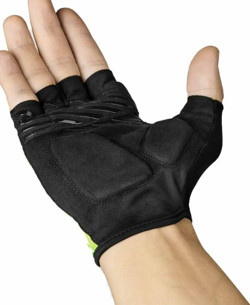 Gripgrab Ride Padded Short Finger Summer Gloves Navy Blue