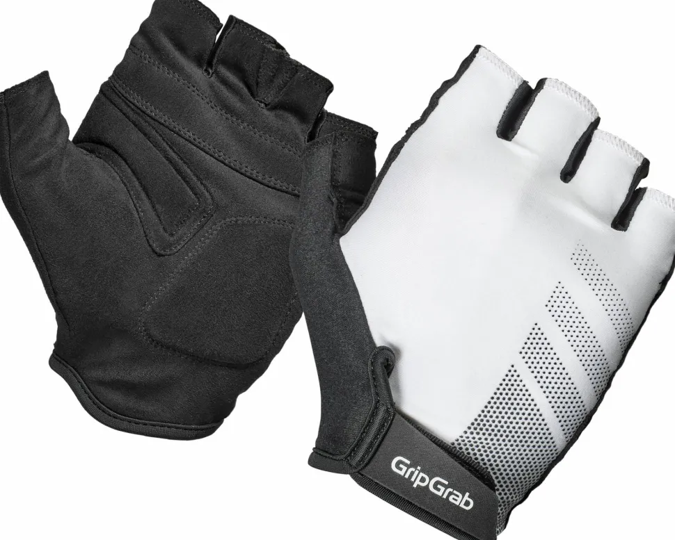 Gripgrab Ride RC Lite Padded Short Finger Summer Gloves White