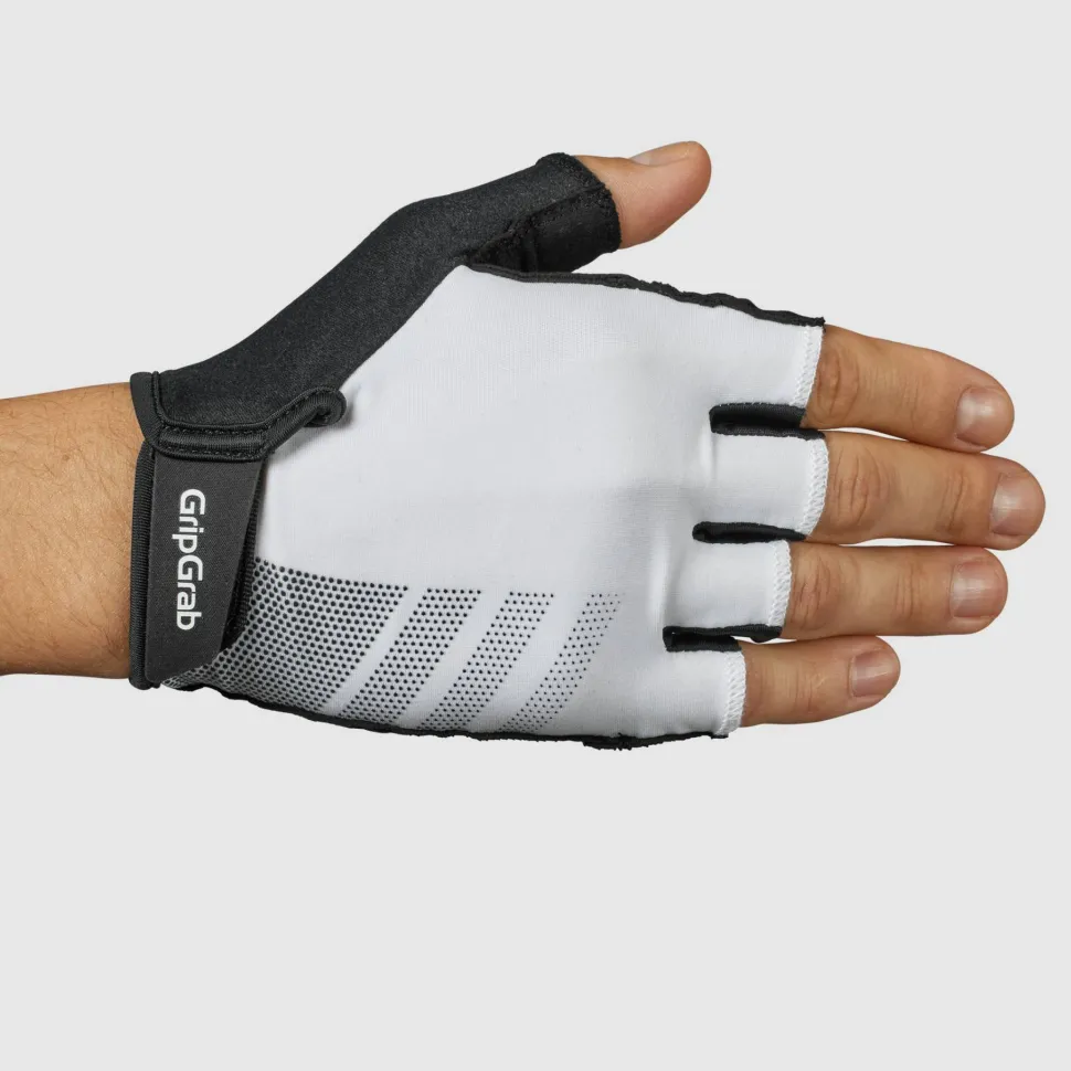 Gripgrab Ride RC Lite Padded Short Finger Summer Gloves White