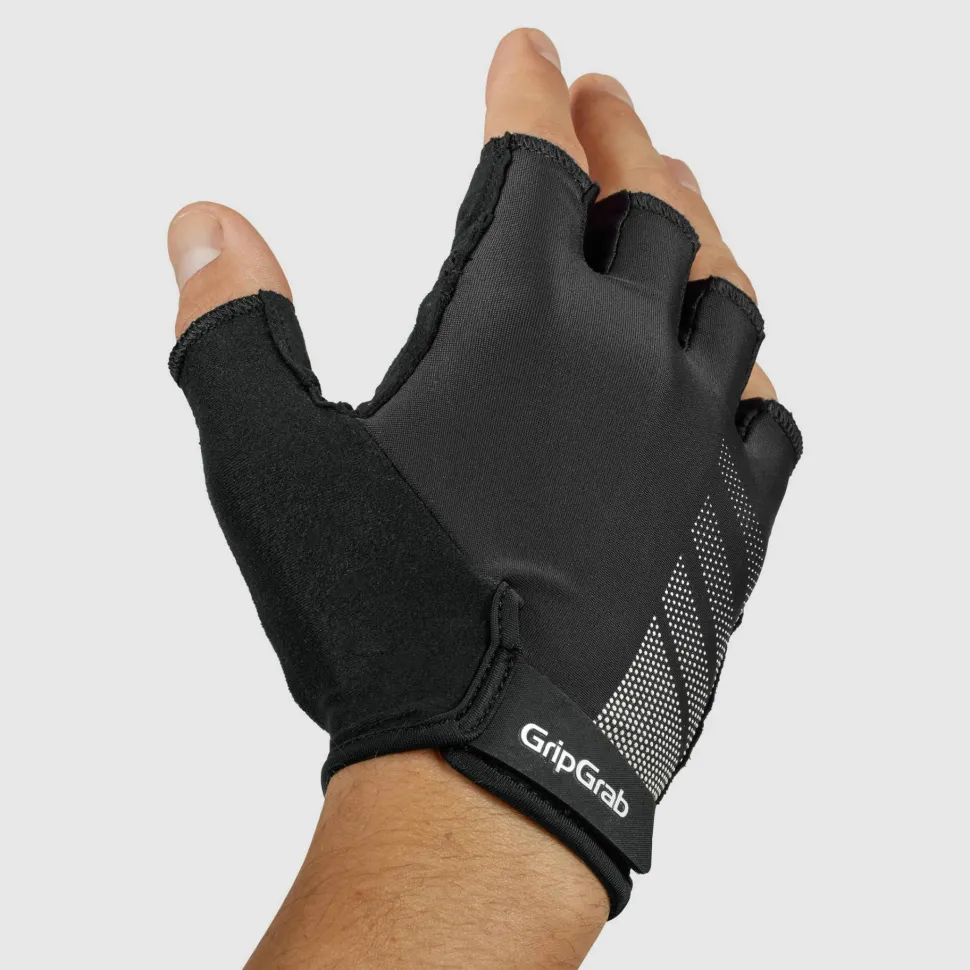 Gripgrab Ride RC Lite Padded Short Finger Summer Gloves Black