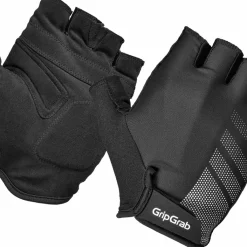 Gripgrab Ride RC Lite Padded Short Finger Summer Gloves Black