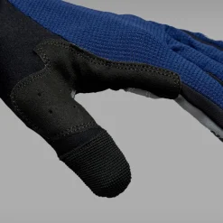 Gripgrab Shark Padded Full Finger Glove Navy