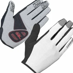 Gripgrab Shark Padded Full Finger Glove White