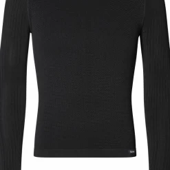 Gripgrab Unisex PACR Spring-Autumn Seamless Long Sleeve Base Layer Black
