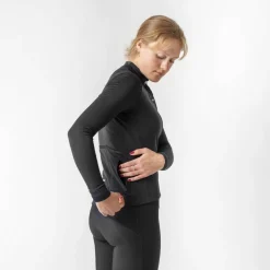 Gripgrab Women's GripGrab EXPLR Merinotech Thermal Long Sleeve Jersey Black