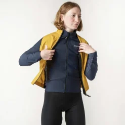 Gripgrab Women's GripGrab PACR Windproof Lightweight Vest Mustard Yellow