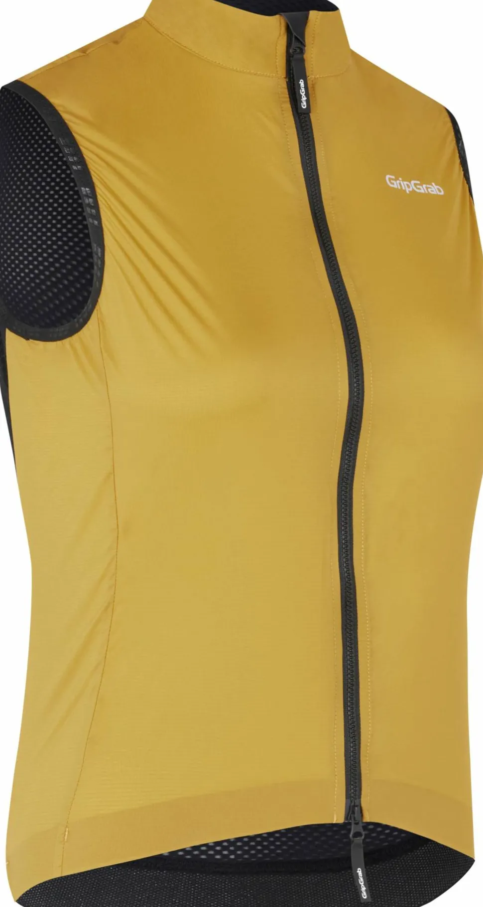 Gripgrab Women's GripGrab PACR Windproof Lightweight Vest Mustard Yellow