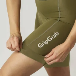 Gripgrab Women's GripGrab PACR Bib Shorts Olive Green