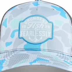 Grundéns Fish Fearlessly Trucker Salt Camo