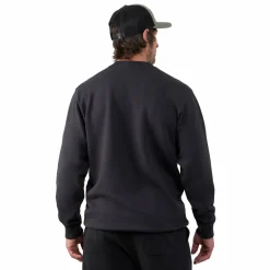 Grundéns Men's 1926 Crew Sweatshirt Black