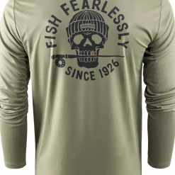Grundéns Men's Deadstick Ls Tech Tee Forest