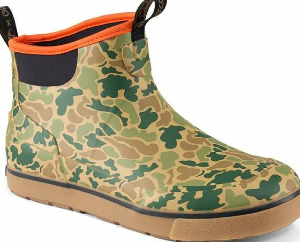 Grundéns Men's Deck Boss Ankle Boot High Fives Camo