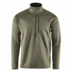 Grundéns Men's Grundies Thermal 1/2 Zip Olive Green