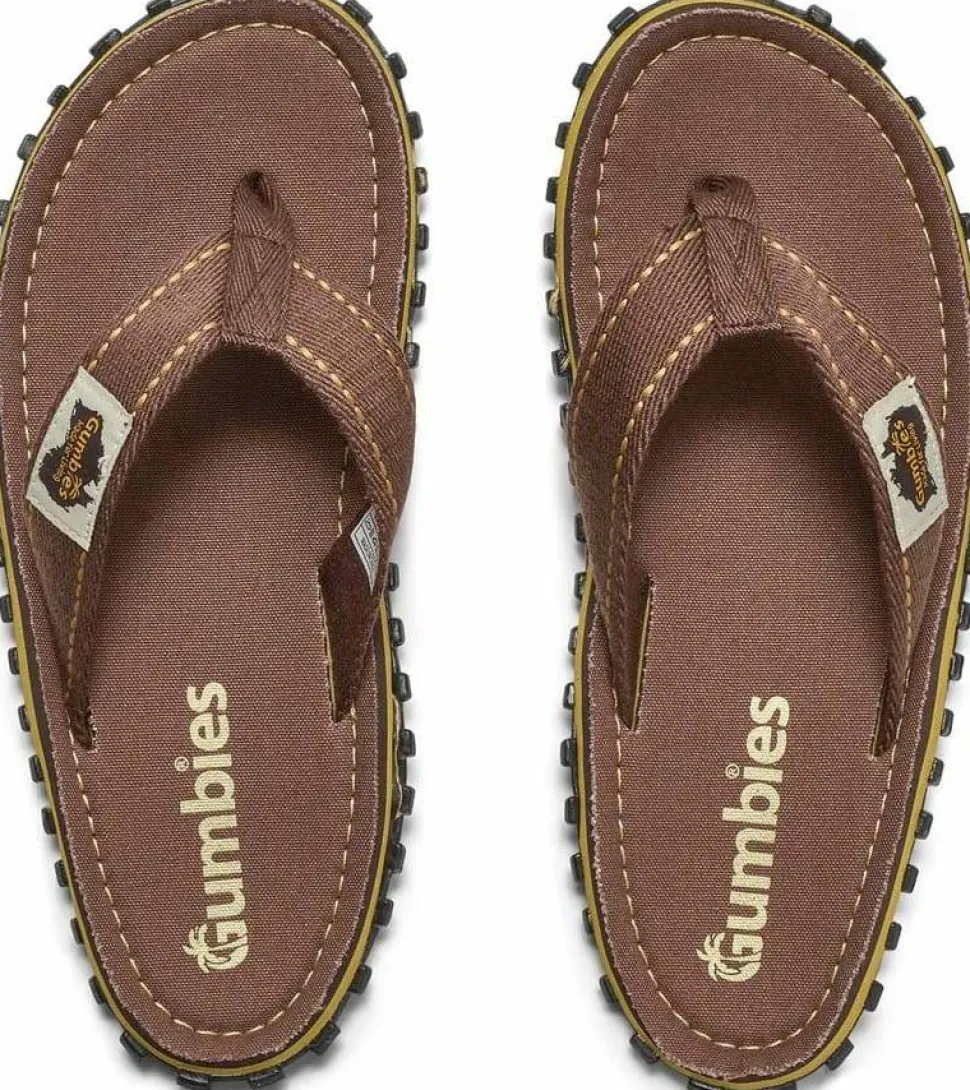 Gumbies Unisex Islander Classic Brown