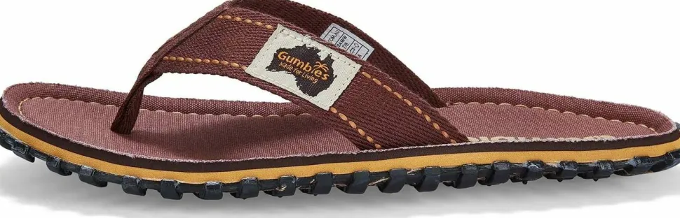 Gumbies Unisex Islander Classic Brown