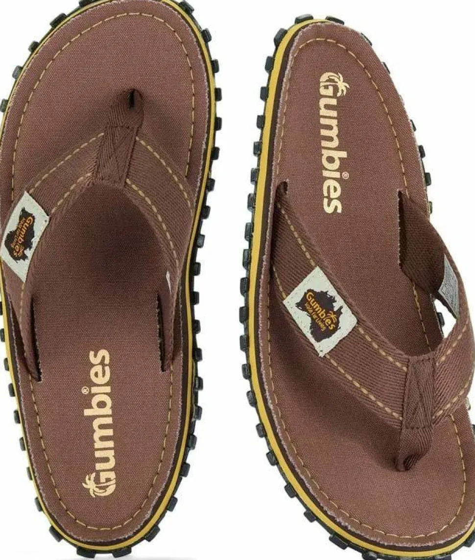 Gumbies Unisex Islander Classic Brown