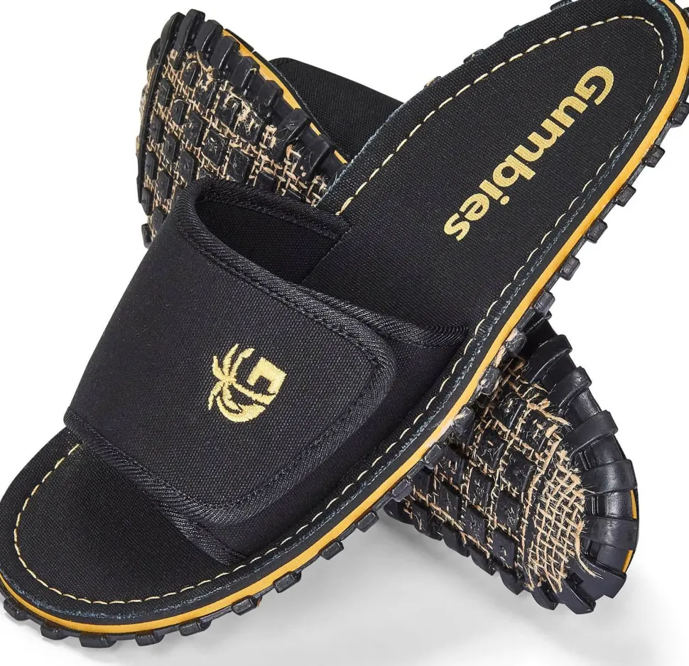 Gumbies Unisex Strider Slides Black
