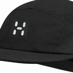 Haglöfs Brand Five Panel Cap True Black Solid