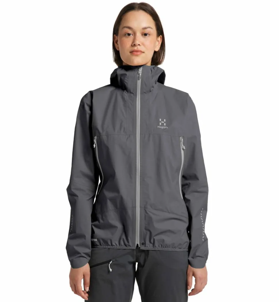 Haglöfs L.I.M Gore-Tex Jacket Women Magnetite