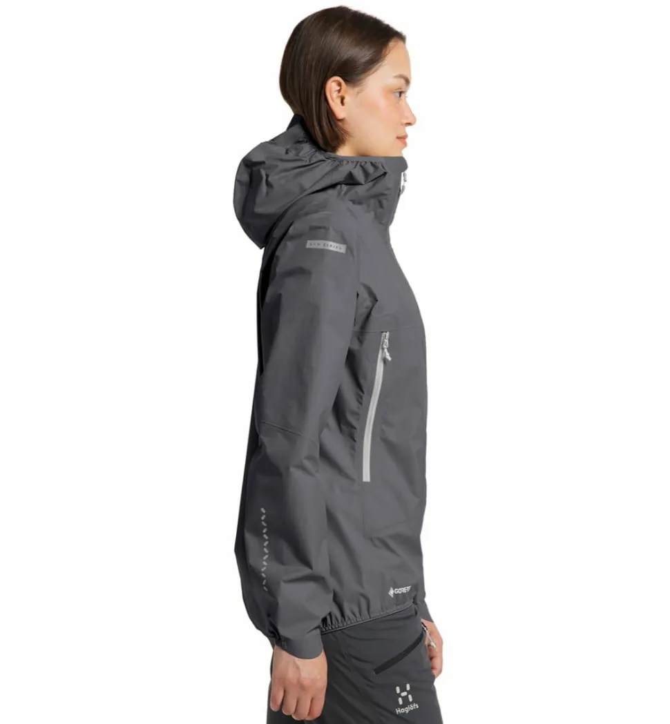 Haglöfs L.I.M Gore-Tex Jacket Women Magnetite