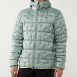 Haglöfs Men's Hede Down Hood Dew Green